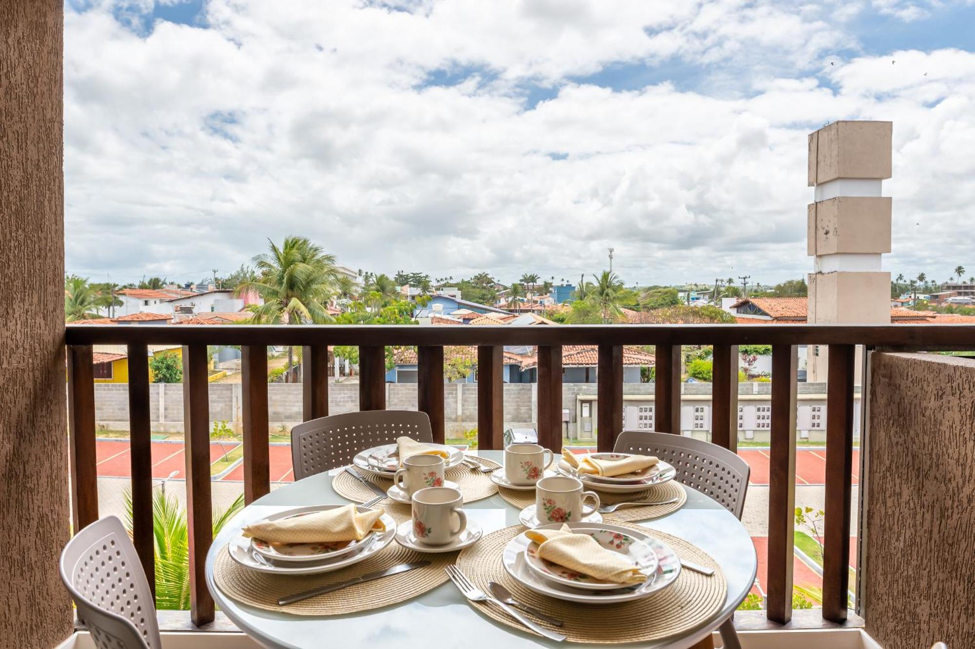 Cupe Beach Living Resort Beira Mar Porto De Galinhas Flat Luxo Sofisticado 3Qts Esterno foto