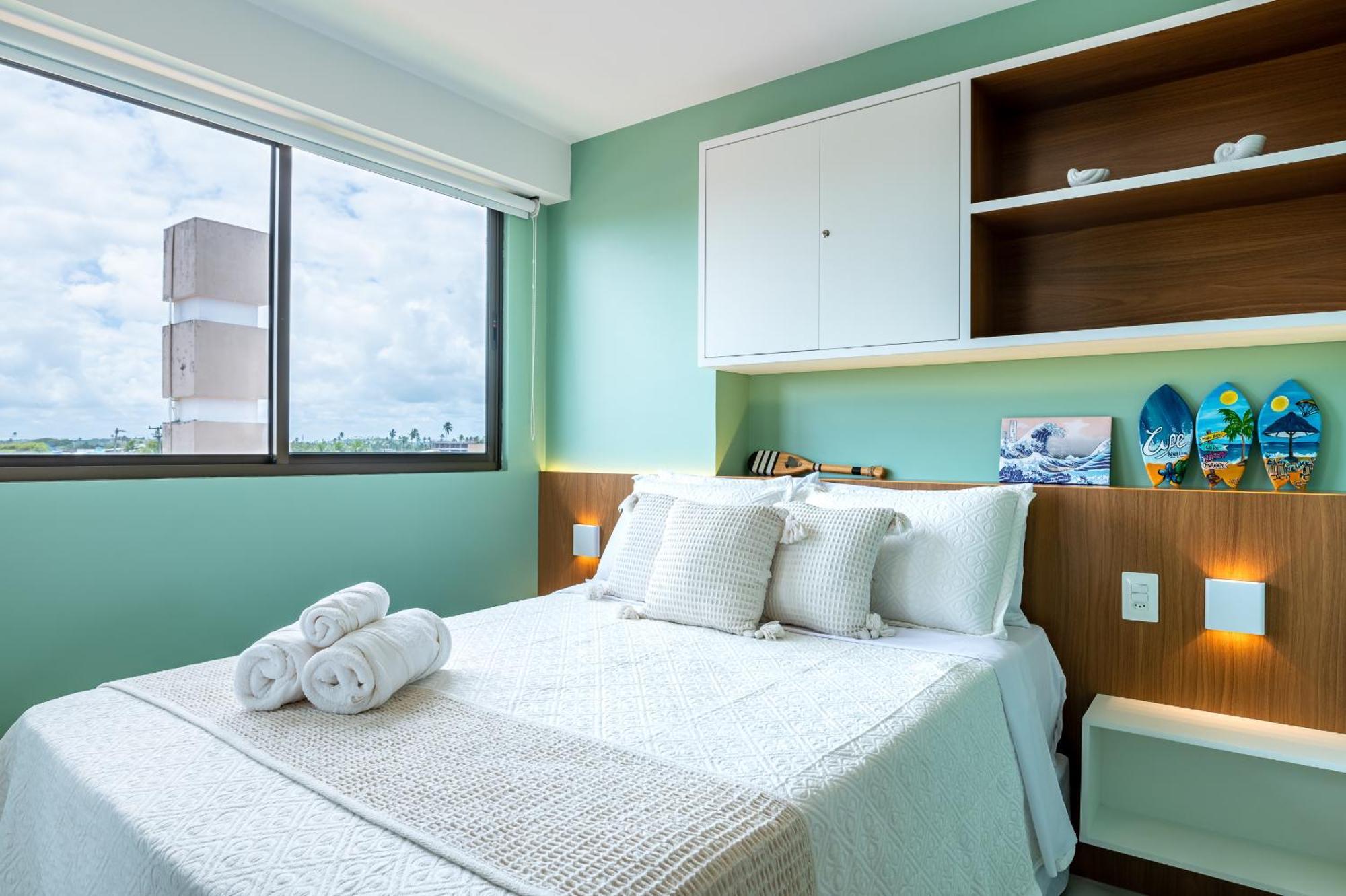 Cupe Beach Living Resort Beira Mar Porto De Galinhas Flat Luxo Sofisticado 3Qts Esterno foto